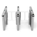 High quality office security personnel traffic single lane swing barrier gate turnstile